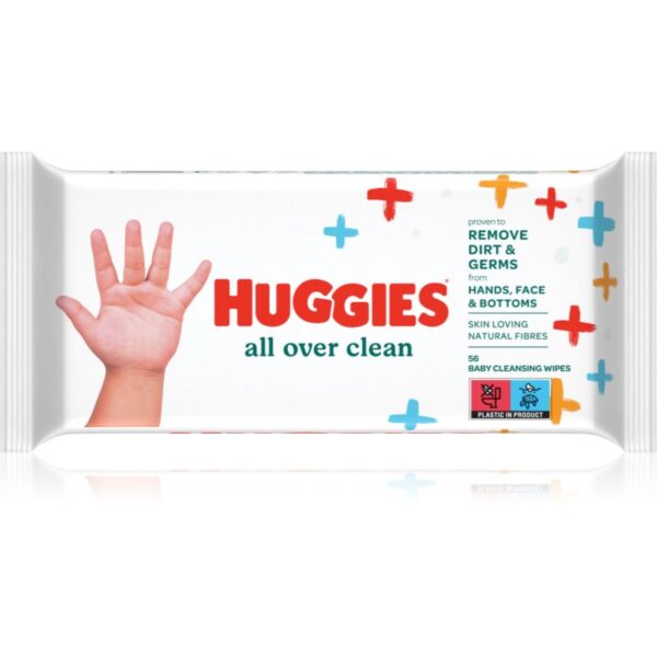 Huggies All Over Clean servetele pentru curatare pentru copii 56 buc-Țena