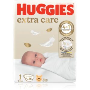 Huggies Extra Care Size 1 scutece de unică folosință 2-5 kg 26 buc-ro
