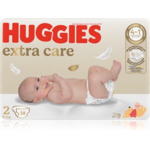 Huggies Extra Care Size 2 scutece de unică folosință 3-6 kg 58 buc-ro