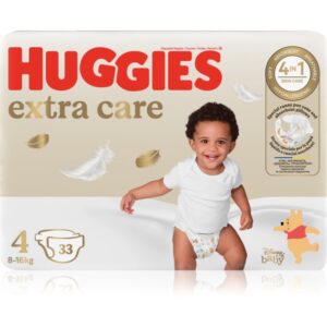Huggies Extra Care Size 4 scutece de unică folosință 8-16 kg 33 buc-ro