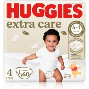 Huggies Extra Care Size 4 scutece de unică folosință 8-16 kg 60 buc-ro