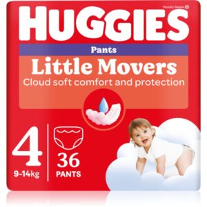 Huggies Little Movers Pants scutece de unică folosință tip chiloțel 9-14 kg 36 buc-Țena