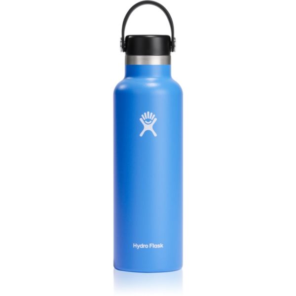 Hydro Flask Standard Mouth Flex Cap sticlă termos culoare Blue 621 ml-ro