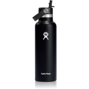 Hydro Flask Standard Mouth Straw Cap sticlă termos culoare Černá 621 ml-ro