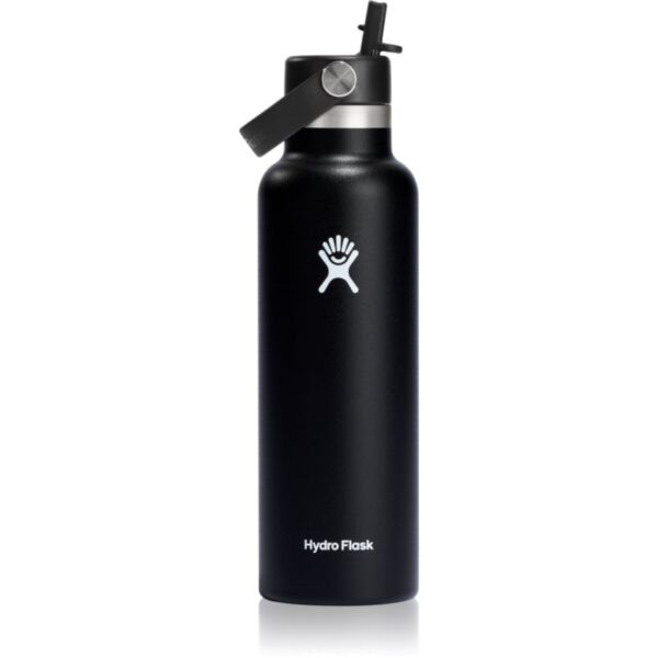 Hydro Flask Standard Mouth Straw Cap sticlă termos culoare Černá 621 ml-ro