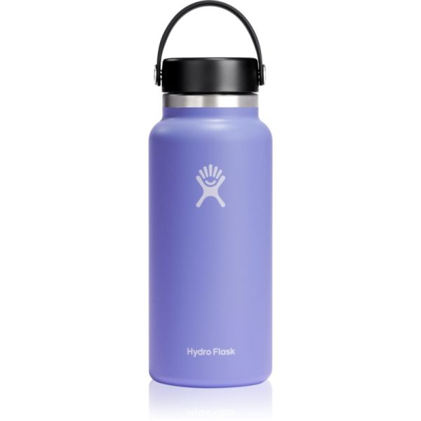 Hydro Flask Wide Mouth Flex Cap sticlă termos culoare Violet 946 ml-ro