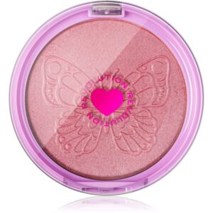 I Heart Revolution Butterfly Pudra compacta ce ofera luminozitate culoare Butterfly Radiance 10 g-ro
