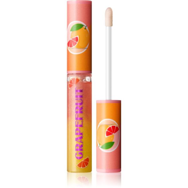 I Heart Revolution Fruity Grapefruit Fizz luciu de buze cu sclipici cu parfum Grapefruit 7 ml-ro