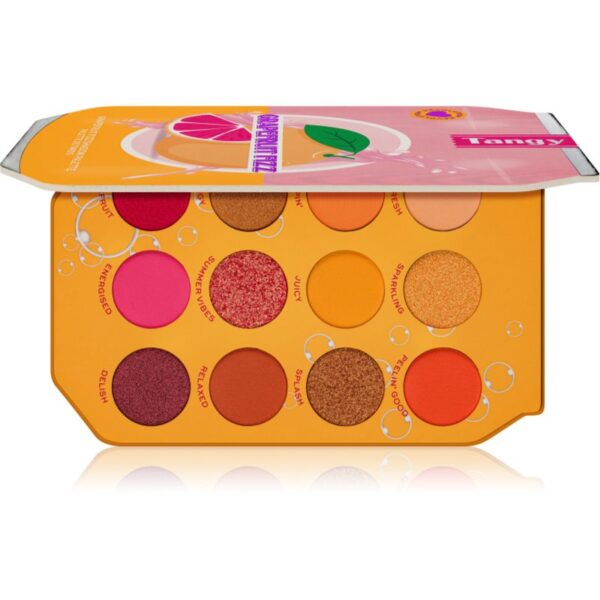 I Heart Revolution Fruity Grapefruit Fizz paleta farduri de ochi 6 g-ro