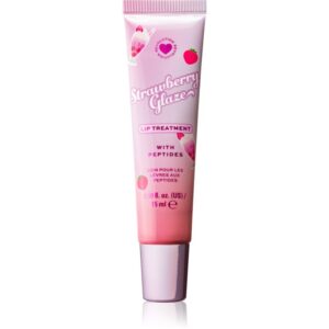I Heart Revolution Milkshake Strawberry Glaze balsam de buze nutritiv pentru un look perfect cu peptide 9 ml-ro
