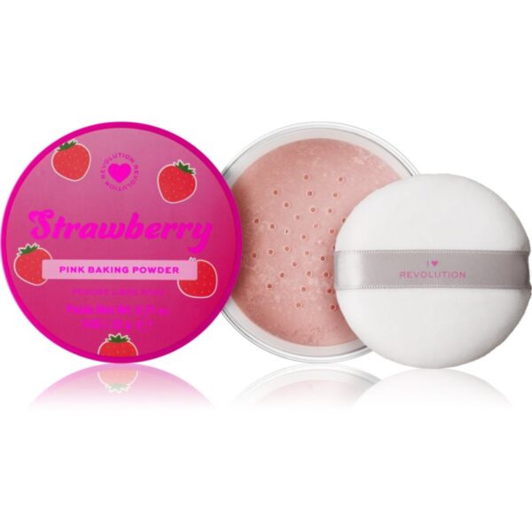 I Heart Revolution Milkshake Strawberry pudra pulbere matifianta culoare 22 g-Țena