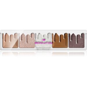 I Heart Revolution Mini Chocolate Palette paletă cu farduri de ochi culoare White Vanilla Cream 5