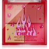 I Heart Revolution Sweet Chilli Blush & Highlight Quad paletă cu iluminatoare și farduri de obraz 4x0.9 g-Țena