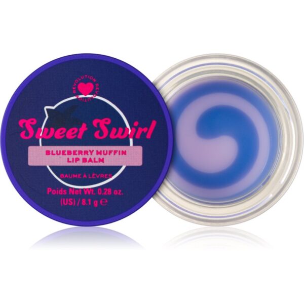 I Heart Revolution Sweet Swirl Lip Mask mască hidratantă pentru buze culoare Blueberry Muffin 8.1 g-Țena