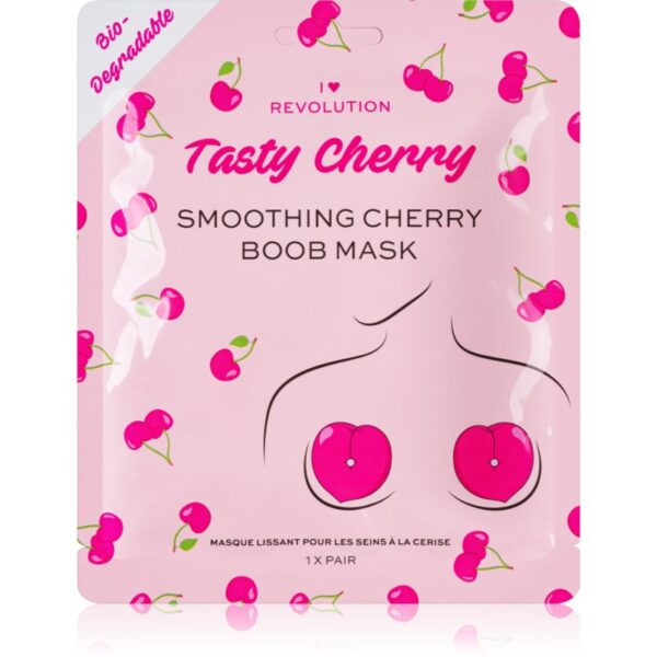 I Heart Revolution Tasty Cherry mască intensă cu hidrogel pentru un decolteu ferm 2 buc-ro