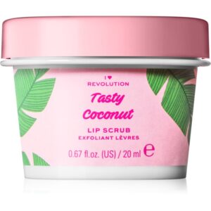 I Heart Revolution Tasty Coconut Exfoliant pentru buze cu ulei de cocos 20 ml-ro