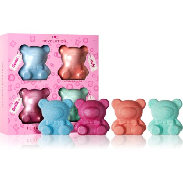 I Heart Revolution Teddy Bear set cadou pentru cadă-ro