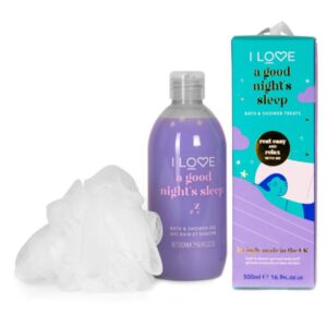 I Love Bathtime Treats A Good Night's Sleep set cadou in dus-ro
