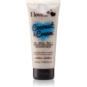 I Love Coconut & Cream gel de dus exfoliant 200 ml-ro