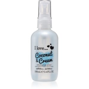 I Love Coconut & Cream spray de corp racoritor 100 ml-ro