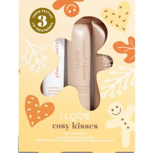 I Love Cosy Kisses set cadou de buze-ro