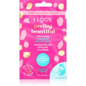 I Love Peeling Beautiful masca faciala exfolianta cu efect de exfoliere 10 ml-ro