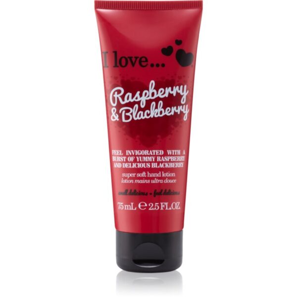 I Love Raspberry & Blackberry crema de maini 75 ml-ro
