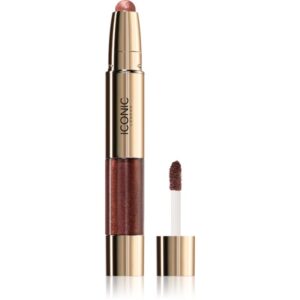 ICONIC London Glaze Crayon umbre de pleoape cu sclipici culoare Desert Rose 5.14 g-ro