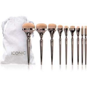 ICONIC London HD Blend Complete Set set perii machiaj-Țena