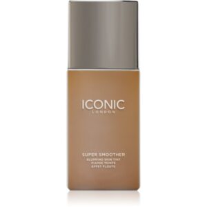 ICONIC London Super Smoother Blurring Skin Tint machiaj ușor de hidratare culoare Golden Deep 30 ml-Țena