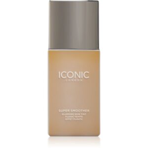 ICONIC London Super Smoother Blurring Skin Tint machiaj ușor de hidratare culoare Golden Medium 30 ml-Țena