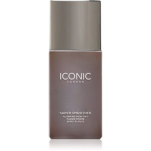 ICONIC London Super Smoother Blurring Skin Tint machiaj ușor de hidratare culoare Golden Rich 30 ml-Țena