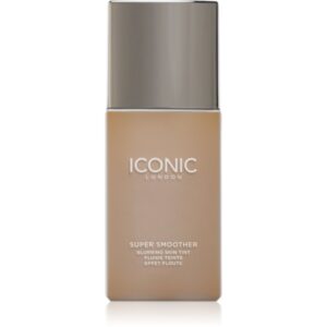 ICONIC London Super Smoother Blurring Skin Tint machiaj ușor de hidratare culoare Neutral Tan 30 ml-Țena