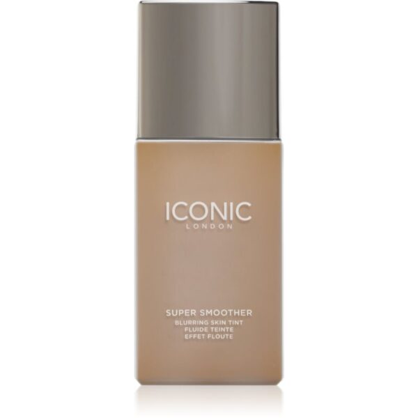 ICONIC London Super Smoother Blurring Skin Tint machiaj ușor de hidratare culoare Neutral Tan 30 ml-Țena