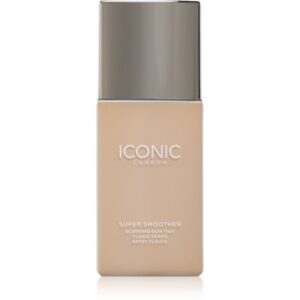 ICONIC London Super Smoother Blurring Skin Tint machiaj ușor de hidratare culoare Warm Light 30 ml-Țena