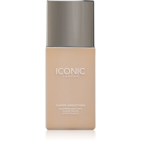 ICONIC London Super Smoother Blurring Skin Tint machiaj ușor de hidratare culoare Warm Light 30 ml-Țena