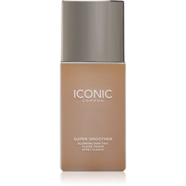 ICONIC London Super Smoother Blurring Skin Tint machiaj ușor de hidratare culoare Warm Tan 30 ml-Țena