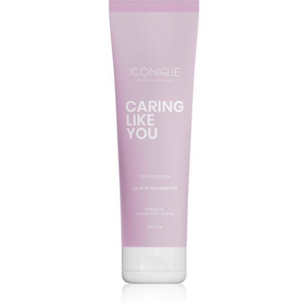 ICONIQUE Professional CARING LIKE YOU Deep Hydration ingrijire leave-in pentru păr uscat și deteriorat 150 ml-ro