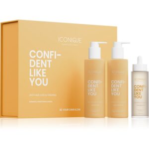 ICONIQUE Professional CONFIDENT LIKE YOU Anti-Hair Loss & Thinning Set set impotriva caderii parului-ro