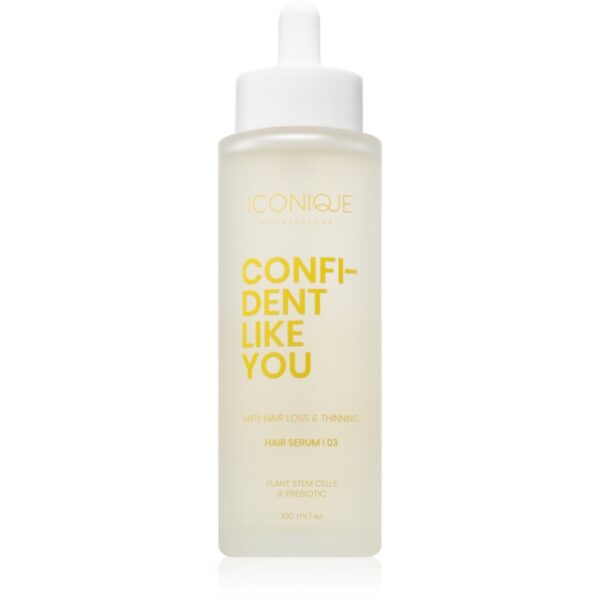 ICONIQUE Professional CONFIDENT LIKE YOU Anti-Hair Loss & Thinning ser impotriva caderii parului 100 ml-ro