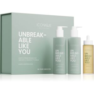 ICONIQUE Professional UNBREAKABLE LIKE YOU UNBREAKABLE LIKE YOU Length Strengthening Set set pentru intarirea parului-ro