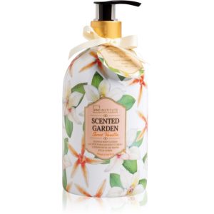 IDC INSTITUTE Scented Garden Vanilla loțiune de corp hidratantă 500 ml-ro