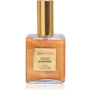 IDC Institute Gold Shimmer ulei uscat de corp cu efect bronzant 50 ml-ro
