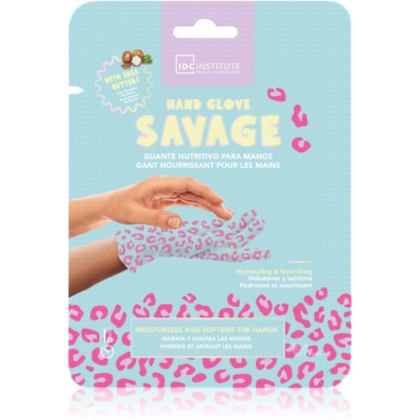IDC Institute Hand Glove Savage masca hidratanta pentru maini 1 buc-ro