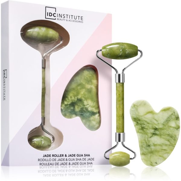 IDC Institute Jade accesoriu de masaj faciale 2 buc-ro