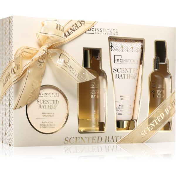 IDC Institute Scented Bath Gold set cadou pentru femei-Țena