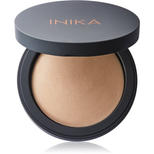 INIKA Organic Baked Mineral Foundation pudra compacta cu minerale. culoare Strength 8 g-Țena