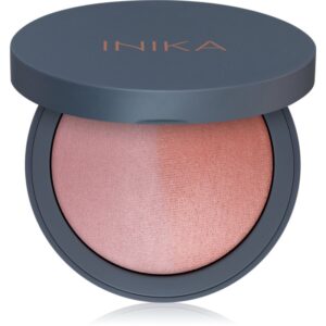 INIKA Organic Blush Duo fard de obraz in doua culori culoare Burnt Peach 6