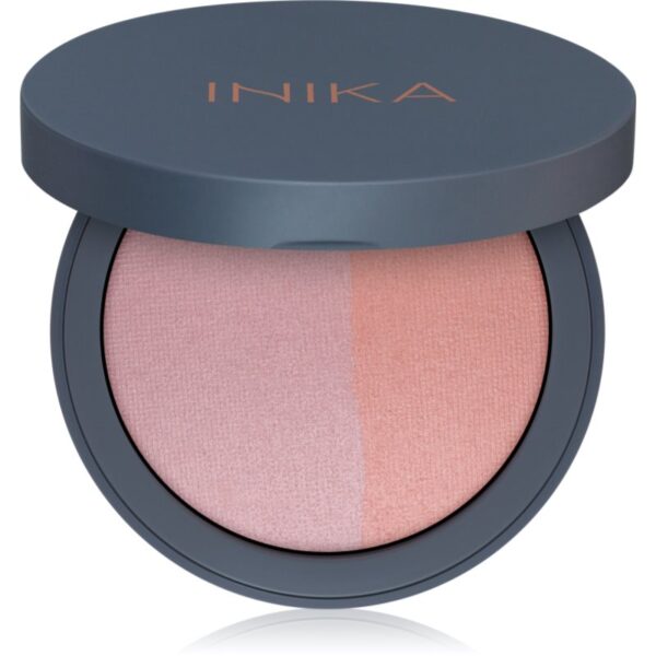 INIKA Organic Blush Duo fard de obraz in doua culori culoare Pink Tickle 6