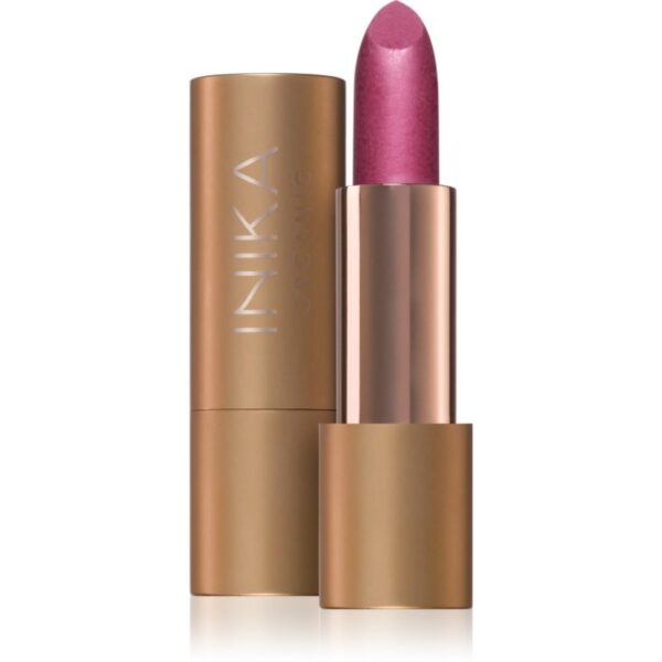 INIKA Organic Creamy Lipstick Ruj crema hidratant culoare Flushed 4